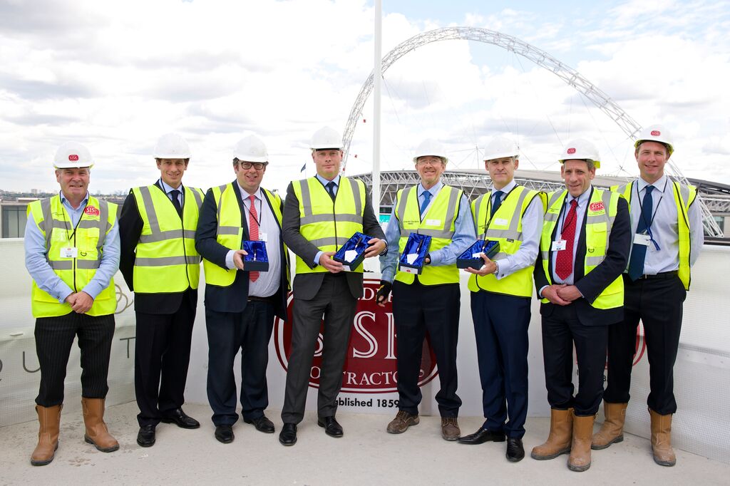 House building accelerates at Wembley Park, with ceremony to celebrate dual success