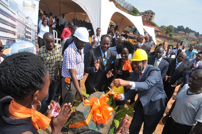 Ugandan Prime Minister Ruhakana Rugunda announces groundbreaking of Jakana Heights in Kampala