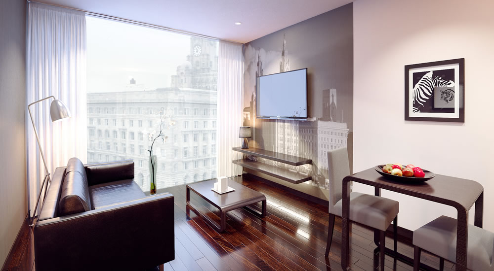Growing numbers of young professionals demand luxury city-centre living in Liverpool