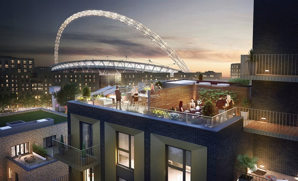 Last homes available at Emerald Gardens as Wembley Park proves a hit with Londoners