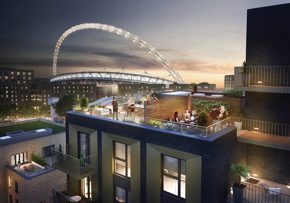 Last homes available at Emerald Gardens as Wembley Park proves a hit with Londoners