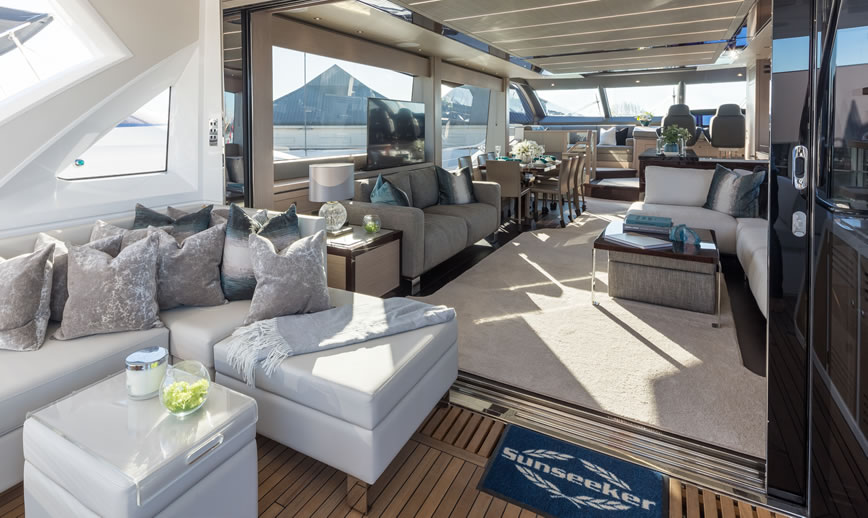 Alexander James Interior Design on course for smooth sailing in 2018 as Sunseeker’s partner for the London Boat Show