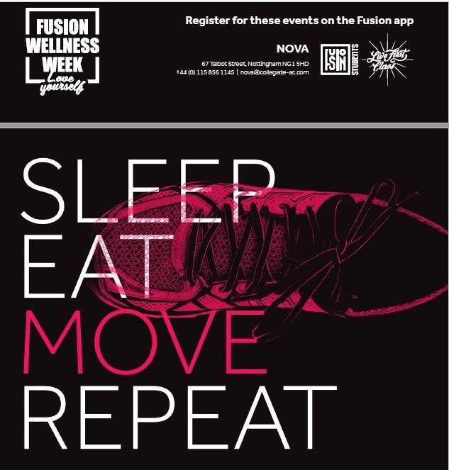 SLEEP, EAT, MOVE REPEAT: Fusion Students puts residents’ welfare first with new Wellness Week